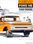 1962 Australian Ford F250 truck dealer brochure