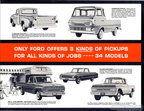 1962 Ford Truck 'Certified Tests' brochure