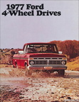 1977 Ford 4WD Trucks dealers brochure