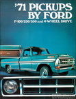 1971 Ford Truck dealer brochure (Second Printing)