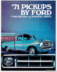 1971 Ford Truck dealer brochure (First Printing)