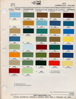1972 Ditzler/PPG paint chip sheet