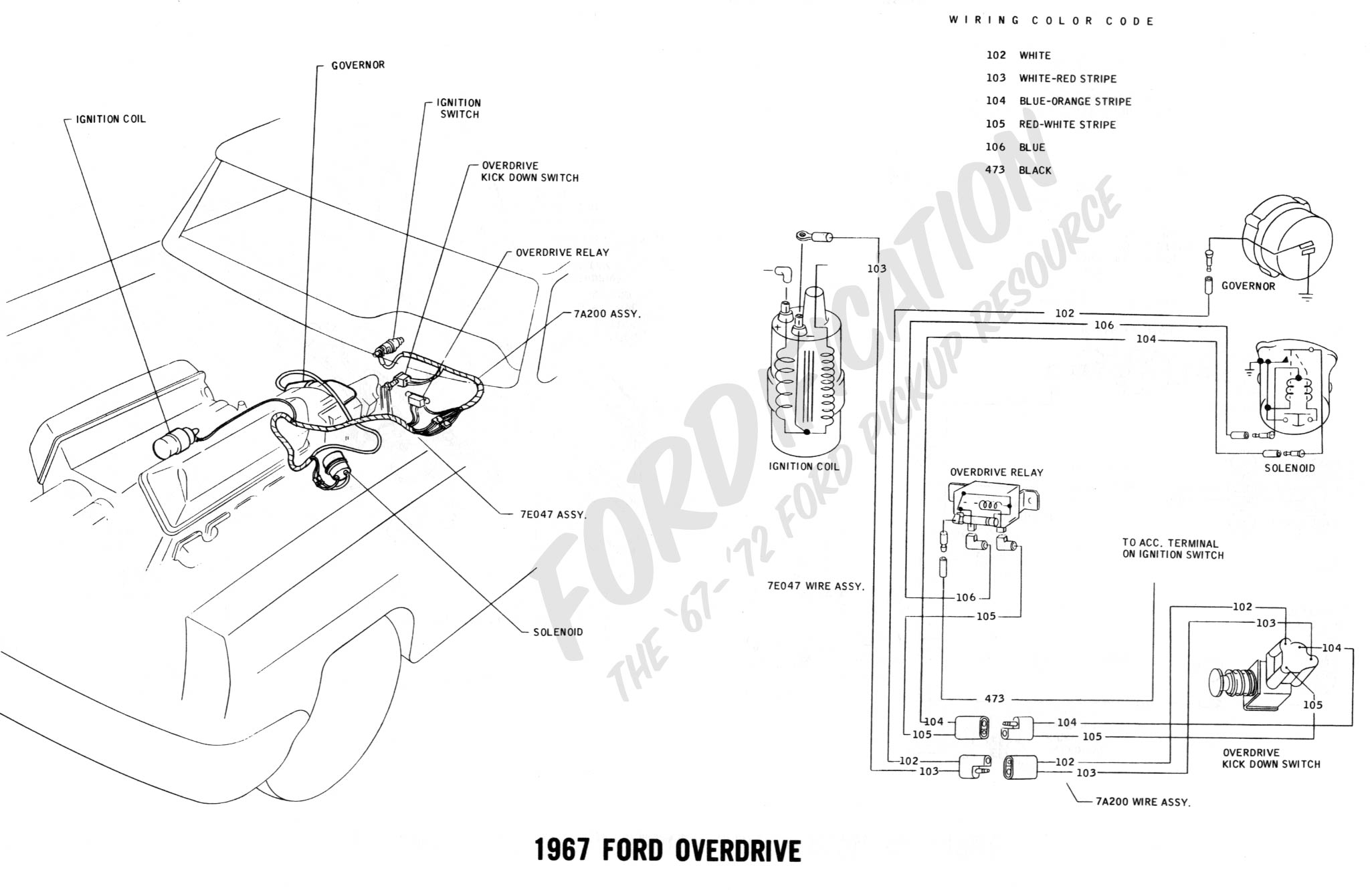 1990 Ford l8000 wiring diagram