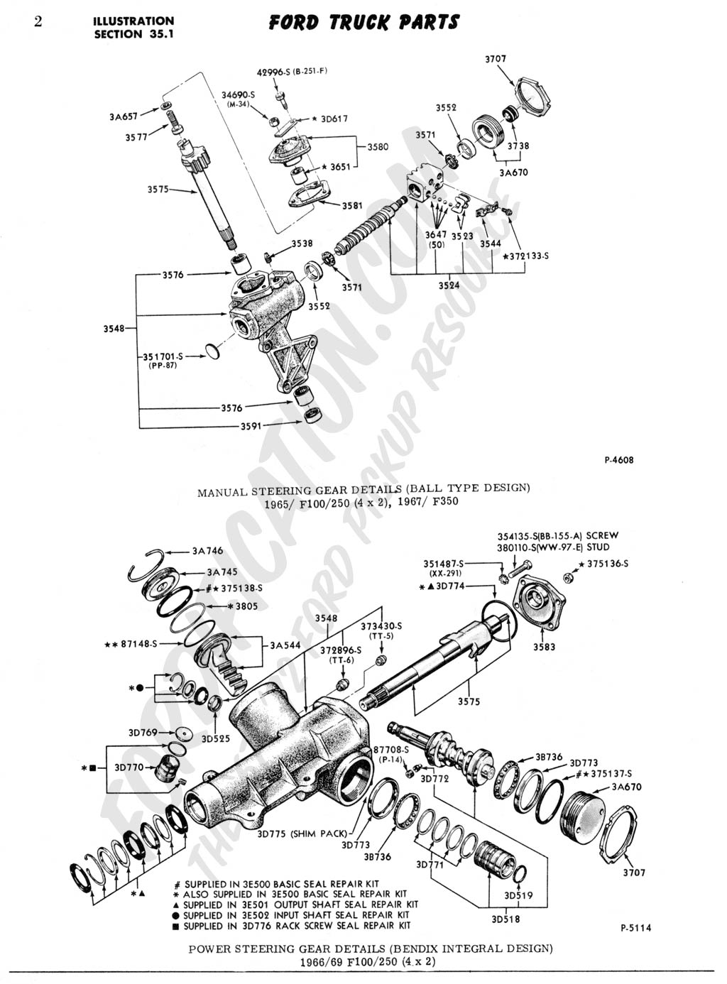 1967 Ford Steering Box Diagram