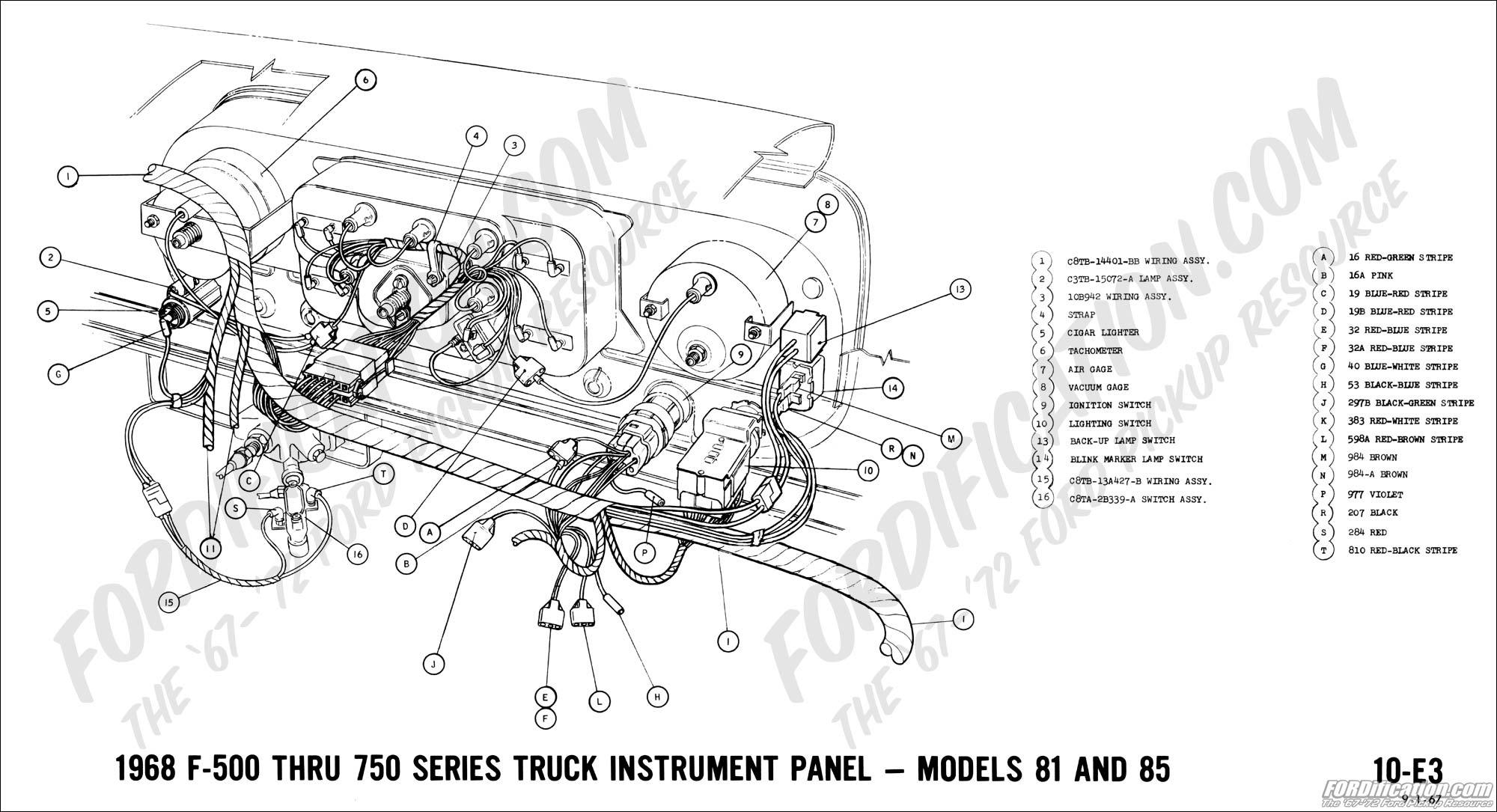 Ford Truck Technical Drawings And Schematics