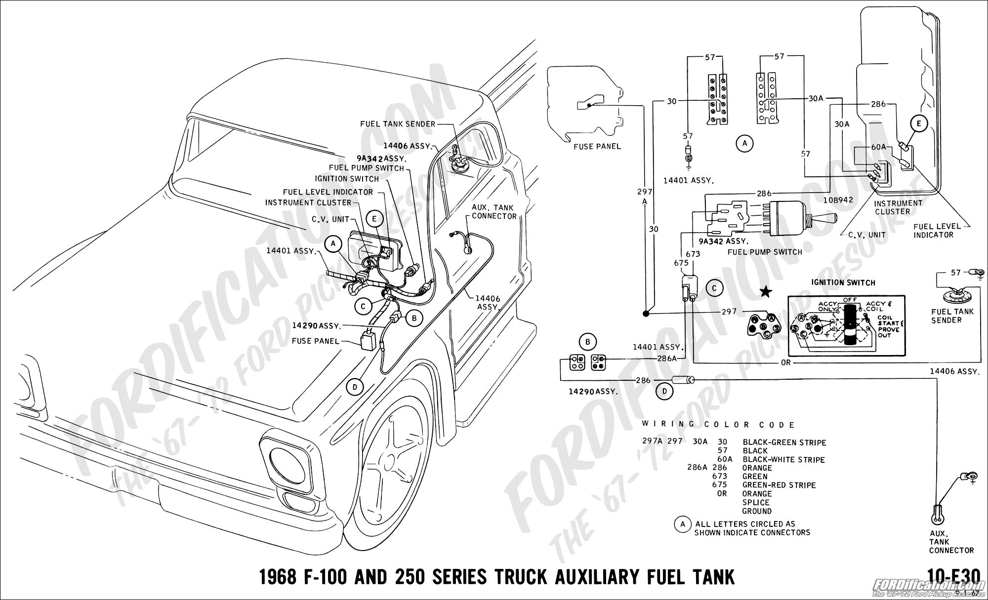 Fuel Tank Selector Switch Wiring Diagram from fordification.com